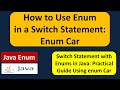 How to Use Enum in a Switch Statement: enum Car | Java enum | enum in Java | Java Tutorial