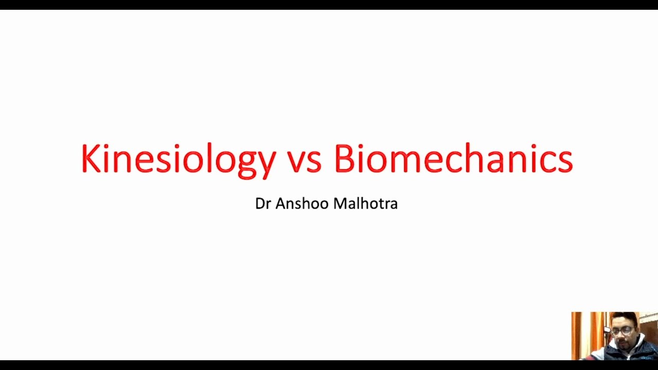 What Is The Difference Between Kinesiology And Biomechanics ? - YouTube