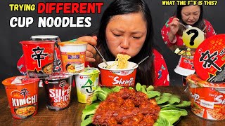 RATING BEST TO WORST KOREAN CUP NOODLES IN NEPAL!!