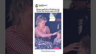 Mom and Her Little Boy Have the Cutest Wake-Up Routine! ❤️ | #shorts