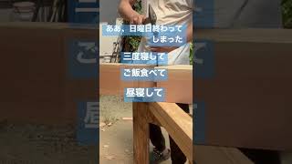 【日本の大工の技】大工の日曜日 Japanese carpenter skills #shorts