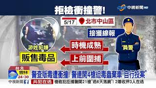 警轟4槍遭拒捕 囂張嫌\