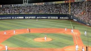 2012.06.10 横浜6-2楽天 金城龍彦vsハウザー