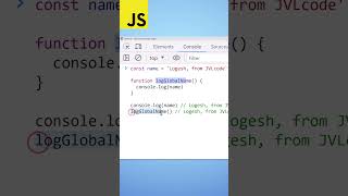 What is Global Scope in JavaScript ? Explained in Tamil