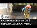 Idosa mantida em cativeiro é resgatada no Rio de Janeiro | SBT News