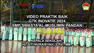 JAMBORE GTK INOVATIF TAHUN 2024 | PRAKTIK BAIK | Kategori Lomba: Tingkat Kepala Sekolah.