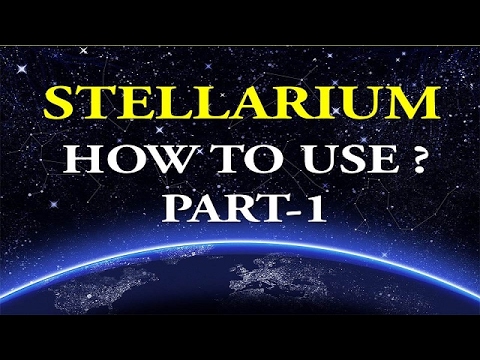 Stellarium How To Use Part 1 Youtube