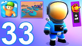 Stumble Guys - Gameplay Walkthrough Part 33 - New Map: Stumble Trouble (iOS, Android)