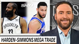NBA Insider on James Harden, Ben Simmons trade, why things 'soured' with Nets | Ian Begley | SNY