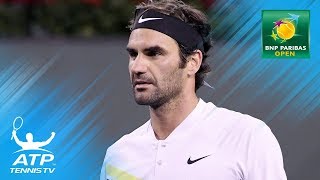 Best shots from brilliant Roger Federer v Hyeon Chung match | Indian Wells 2018