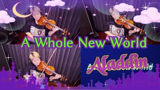 A Whole New World /Aladdin 【バイオリンアンサンブル】