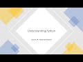 Understanding Python: Lesson 24 - Advanced Imports