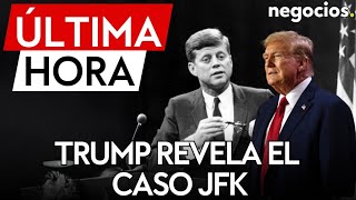 ÚLTIMA HORA | Trump firma la orden para desclasificar los documentos de la muerte de John F. Kennedy