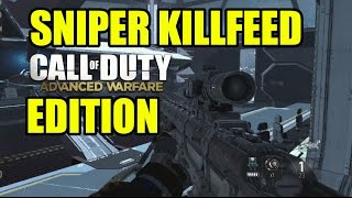 Sniper Killfeed #3 | Advanced Warfare | Freestyle Replay