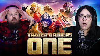 TRANSFORMERS ONE (2024) | MOVIE REACTION *First TIme Watching*