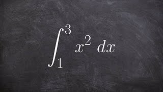 How to evaluate the integral of x squared