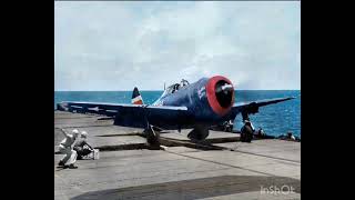 World History-Thunderbolt Razorback, USS Manila Bay, June 1944