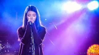 [4K] 150919 IU 'if you' Cover, LIVE, Fancam by Dorappi @ Melody Forest Camp 2015