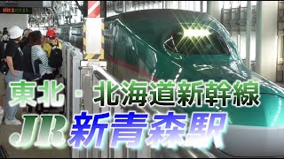 【新青森駅】東北・北海道新幹線の発着シーン　2022/9/25