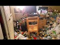 A woman hired a company to clean her house after it was left for months. Guests suddenly arrived.