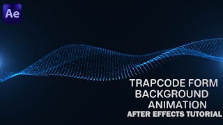 Trapcode Form Background Animation – After Effects Tutorial