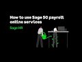 Sage HR - Get Going - Using Sage HR with Sage 50 Payroll