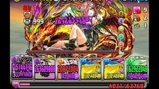 パズドラ ディアラ降臨 壊滅級マルチ ｱﾇﾋﾞｽ×鏖魔