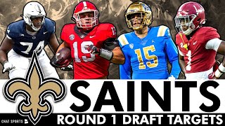 New Orleans Saints Round 1 Draft Targets After Wave 1 Of NFL Free Agency | Saints Draft Rumors