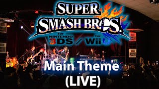 Main Theme - Super Smash Bros 4 WiiU / 3DS (Live At Ñoñoparty 3) // Jazztick