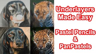 Pastel Pencil + Underlayers PanPastel  Made Easy - Beginner Pastel Lesson - Jason Morgan