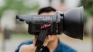 Our Favorite Light for Wedding Receptions! - Aputure Light Storm 120D