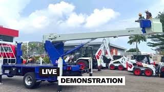 TADANO SKYLIFT AT-170TG PRODUCT DEMONSTRATION AT MULTICO MALAYSIA!