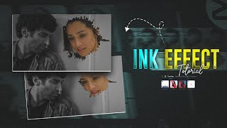 Ink Splash Transition | INK EFFECT overlay tutorial in capcut !!