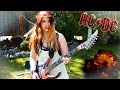 AC/DC - T.N.T. [GUITAR COVER] with SOLO 4K  | Jassy J