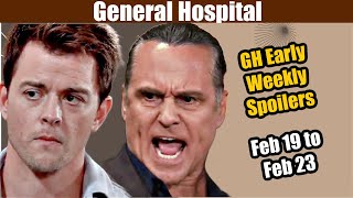 General Hospital Early Weekly Spoilers Feb 19 - 23: Carly’s Damage Control #gh #generalhospital