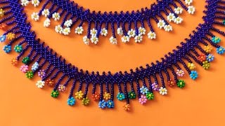 kum boncuk papatya kolye yapımı videosu #beadsaccessory #handmade #diy