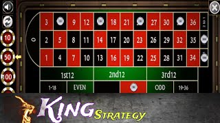 🔥 Red Numbers Straight up \u0026 Columns Betting Strategy to Win at Roulette | Roulette Strategy to Win