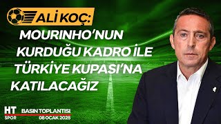 Fenerbahçe Başkanı Ali Koç'tan Önemli Açıklamalar - Basın Toplantısı