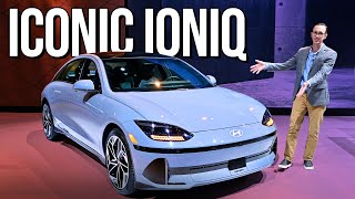2023 Hyundai Ioniq 6 EV has Heaps of Style & Range | 2022 LA Auto Show