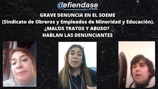 Delegado normalizador de SOEME acusado de abuso sexual y malos tratos.