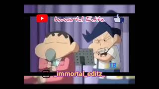 Shinchan singing trending song Tamil || Kangal Rendum Moojelae Shinchan version || Immortal Editz 😎😎