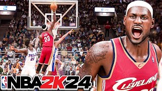 2007 Lebron in NBA 2K24 Play Now Online!