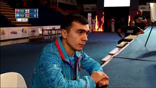 CHIDRASHVILI (GEO) vs BURDZ (BLR). World SAMBO Championships 2018 in Romania