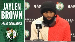 Jaylen Brown Postgame Interview | Celtics vs Heat G2