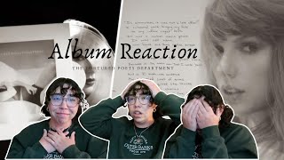 The Tortured Poets Department Album Reaction; Part 1