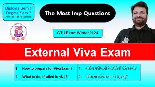 External Viva | Most Imp Questions | GTU Final Year Students