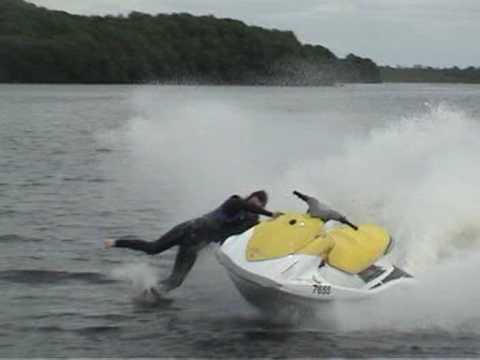 Jet Ski Wipeout Crash Jetski Lough Erne Accident Funny Youtube