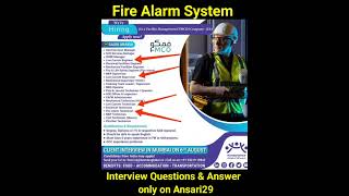 FMCO is hiring | Fire Alarm Engineer \u0026 Technician #firealarmsystems #gulfjobs #ytshort