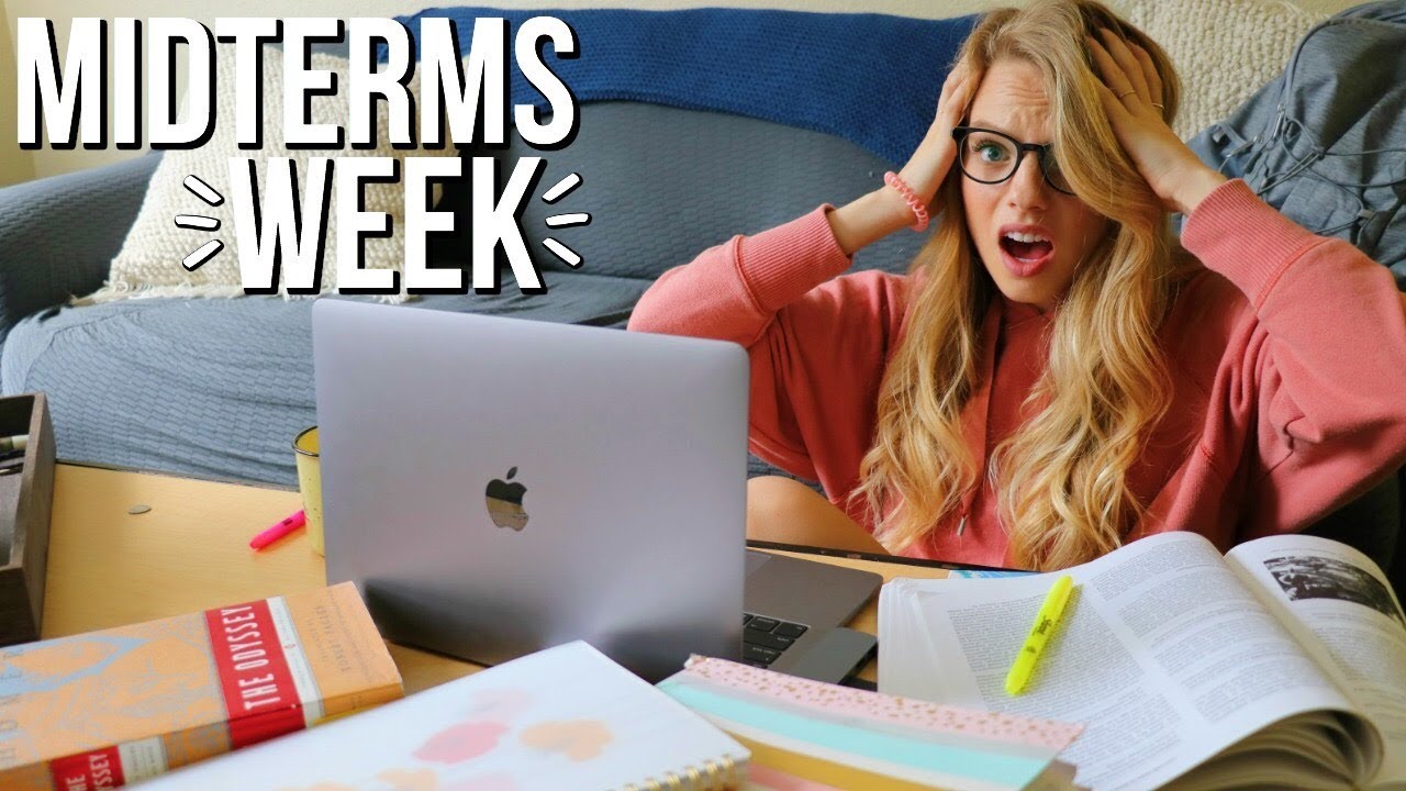 College Week In My Life | MIDTERMS WEEK + Study Tips! - YouTube