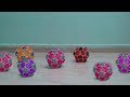 DIY Beaded Ball Tutorial || How To Make Beaded Ball Easy | Beads Craft Ideas